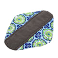 Miniatyrbillede 2 af 8: Genanvendelig menstruationsbind, vaskbar, superabsorberende, vandtæt, til kvinder, 19 x 21 cm / 7,5 x 8,3 tommer