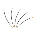 Miniatyrbillede 8 af 8: 5 stk Nylon Tailgut Tail Gut Tailcord med messing skrueforbindelse til 3/4 4/4 violin