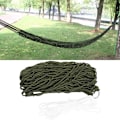 Pikkukuva 6 / 8: Outdoor Hammock Mesh Hammock Camping Yksinkertainen Nylon Verkko riippumatto köydellä