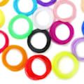 Miniatyrbillede 7 af 8: 20 ruller 3D Pen Filament PLA 10,9yd Længde Assorterede Farver Udjævning Sikker 3D Pen Filament Refills til udskiftning