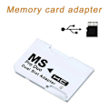 Miniatyrbillede 2 af 5: Hukommelseskortadapter Højhastighedskonverter Kapacitetsudvidelse Kompakt Størrelse Bærbar Universal Dual Slot Adapter Multi-kortlæser