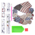 Miniatyrbild 2 av 8: DIY-set för strassmålning, robusta handgjorda 5D-diamantmålningsprydnader för avkoppling, heminredning (DZ644)