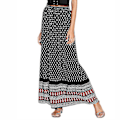 Miniatyrbillede 3 af 5: Leopard Print Bohemian Maxi Kjole til Kvinder XL Leopard Print