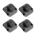 Miniatyrbilde 8 av 8: CANSUCC 4 stk. Sykkelbremsekabel Rørstyreskifteradapter Sykkelramme C-spenne (svart)