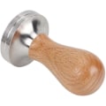 Miniatyrbild 5 av 5: 59 mm eller 57,5 mm Espresso Tamper Kaffepress Rostfritt Stål med Trähandtag, Hög Prestanda
