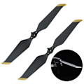 Miniatyrbild 5 av 8: 2 st Propeller Lågbrus Lätt Propeller Tillbehör Passar för Mavic AIR 2 DroneSvart Guld Kant