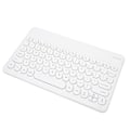 Miniatyrbillede 6 af 8: Retro Keyboard Rund Keycap Ultra Slank God Rebound Type C Mini Trådløst Tastatur til Mobiltelefoner Computere Laptops