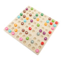 Miniatyrbilde 4 av 8: Farget Sudoku Logikkspill Dobbeltsidig To Spillmoduser Matematikk Hjernetrim Leker Tre Sudoku Puslespill Brettspill