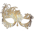 Miniatyrbilde 1 av 5: Masquerade-parmasker, venetiansk stil - perfekt for baller og karnevaler