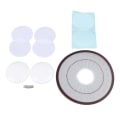 Miniatyrbillede 5 af 8: DIY Rosette Broche Kit Multifunktions Udsøgt håndlavet bånd til blomsterfremstillingsværktøj til bryllupsbaggrundsdekoration