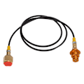 Miniatyrbillede 4 af 8: CO2-tankadapterslange 60 tommer messing ABS sodavandsmaskine Quick Connection Adapterslange med Quick Disconnect