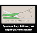 Miniatyrbilde 4 av 4: 12 Stykker - Rustfritt Stål & Plast (Small) Sy Magisk Stift