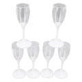 Miniatyrbilde 5 av 8: 6 stk LED vinglass med lys opp champagne glass 6 farger belysning hjemmedekorasjon for fest