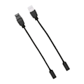 Pikkukuva 4 / 8: 2 kpl USB C Keystone Jack Cable USB3.1 TYYPPI C naaras-naaras jatkosovitin seinälevyn liittimien kaapelille