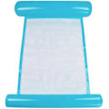 Miniatyrbillede 1 af 5: Flydende Seng 130.0 * 73.0cm Foldbar Swimmingpool Hængekøje Madras Sommer Oppustelig Flydende Stol