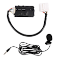 Pikkukuva 1 / 5: Auton radiosoitin Bluetooth Aux -kaapelisovitin Mikrofoni Handsfree