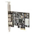 Pikkukuva 8 / 8: PCI Express Firewire-kortti, jossa on 2 1394B-liitäntä 1 1394A-liitäntä Plug and Play PCIE - 1394b -videon sieppauskortti Windowsille
