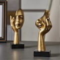 Miniatyrbilde 2 av 5: Nordisk Statue Abstrakt Resin Skrivebordsornamenter D
