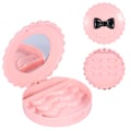 Pikkukuva 8 / 8: 1 kpl Flower Shape Travel Kannettava tekoripsien case Organizer Fake Lashes Carry Box