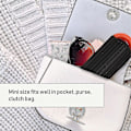 Miniatyrbillede 4 af 5: Lomme Hårbørste, Kam Med Spejl Sammenklappelig Rejse Hårbørste Til Kvinder Damer (5 stk)