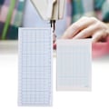 Miniatyrbild 5 av 8: 10 st stygn hålkort 10 st rutpapper Nylon stickmaskin tillbehör