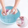 Miniatyrbillede 5 af 5: 4 stk. Blød Badeværelse Toiletpude Universal Størrelse Toiletsædebetræk Måtte Varm Plys Vaskbar