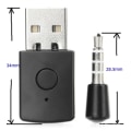 Miniatyrbillede 3 af 3: Bluetooth 5.0 Adapter Sæt til Playstation PS4 - Trådløs modtager og sender