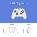 Miniatyrbillede 2 af 5: Transparent magnetisk beskyttelsesetui til XBOX Series Controller