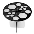 Miniatyrbild 8 av 8: Sminkborste torkställ 14 hål multifunktionell akryl rund form sminkborsthållare för smink