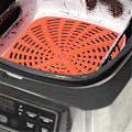 Pikkukuva 2 / 5: Roiskesuoja Ninja Air Fryer -sisägrilliin, punainen