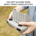 Miniatyrbillede 2 af 8: Drone Controller Silikonetui til Mini 3 Pro Anti Scratch Støvsikker Blød Silikon Drone Controller Beskyttelseshylster med Hætte Grå