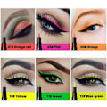 Pikkukuva 5 / 7: 12 väriä Matte Nestemäiset Eyeliner Set Värilliset Eyeliner Pens Pitkäkestoiset Vedenpitävät Tahrankestävät Nestemäiset Eyeliner Kynät