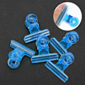 Miniatyrbillede 4 af 8: 5 stk C Curve Negle Extension Clips Multifunktionelle Plastic Nail Art Accessories Blå