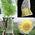 Miniatyrbilde 4 av 5: Pakke med 100 Anti-Insekt Nettposer - for Beskyttelse av Blomster og Frukt