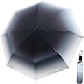 Miniatyrbillede 1 af 5: Mini Kompakt Sol & Regn Rejseparaply Bærbar Paraply UV Paraply, blå