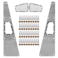 Miniatyrbild 1 av 8: Metallglidplatta sidor RC uppgraderingsdelar Tillbehör Passar till Traxxas TRX4 1/10 RC bil