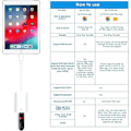 Miniatyrbillede 4 af 5: Lightning til USB Kamera Adapter Kompatibel med i-Phone, i-Pad, USB Data Synkroniseringskabel til Kamera, Keyboard, Mus, Kortlæser, USB Flash Drev, USB Ethe