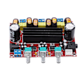 Miniatyrbillede 8 af 8: Digital effektforstærkerkort XHM139 TPA3116D2 2x50W+100W 2.1 kanals effektforstærkermodul 1224V