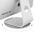 Miniatyrbillede 1 af 4: TV Drejeskive, Aluminium 360° Roterende Skærmbase, Drejeskive Drejebase til TV, Skærme