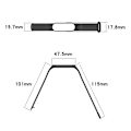 Miniatyrbilde 7 av 8: Myk silikonarmbånd erstatningsurrem armbånd for Mi Band 5