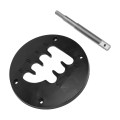 Pikkukuva 8 / 8: Vaihdelevy Mod Professional Short Shifter Mid Plate Mod 95 mm:n vivulla Thrustmaster TH8A -vaihdetarvikkeille
