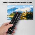 Miniatyrbilde 7 av 8: TV-fjernkontrollkontroller erstatning for LG AKB73715694