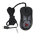 Miniatyrbillede 1 af 8: Gaming-mus med stabil transmission, komfortabelt greb, fleksibel betjening, ergonomisk design, let kablet RGB PC-spilmus, sort