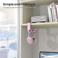 Miniatyrbild 4 av 4: Gaming Headset Hörlur Krok Hållare Hängare Fäste, Hörlursställ med Justerbar & Roterande Armklämma, Under Skrivbordsdesign, Universell Passform