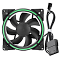 Miniatyrbillede 3 af 8: 12V 24CFM LED Køleventilator 1500RPM Lydløs CPU Køler Computer Chassis RadiatorGrøn
