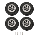 Miniatyrbild 1 av 8: 4st/ set RC-däck Fjärrkontroll Biltillbehör Passar för WPL B14 B14K B16 B16K B24 B24K B36 B36K
