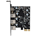 Pikkukuva 3 / 8: PCI-E-laajennuskortti USB3.0 Type-C 5 Gbps Express -sovitinkorttiohjain levyllä