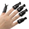 Miniatyrbilde 1 av 5: Profesjonelle Plast Akryl Neglekunst Polish Remover Klips UV Gel Wrap Cleaner Soak Off Cap Clip