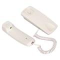 Miniatyrbillede 7 af 8: Kablet vægtelefon multifunktionel kalender LCD-display opkalds-id fastnettelefon med knapper til hjemmekontor hvid