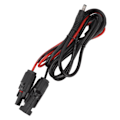 Pikkukuva 2 / 8: 16AWG aurinkoliitin DC 5.5mm urosadapterikaapeli kuparinen aurinkopaneelin jatkokaapeli